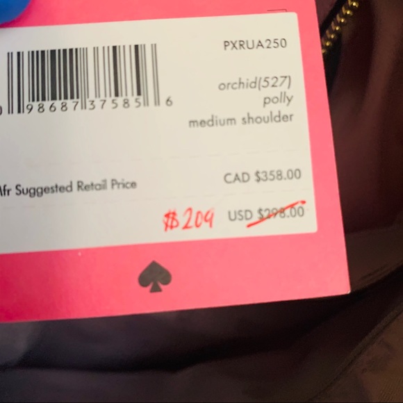 Kate spade Polly medium shoulder bag orchid leathe - Picture 7 of 8